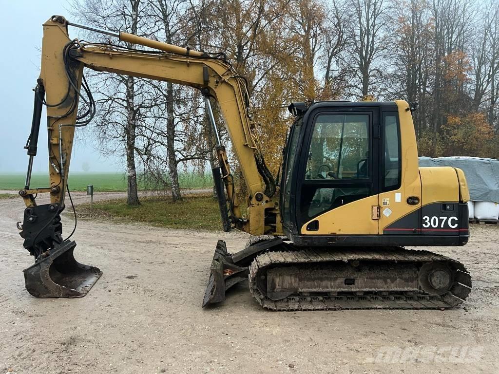 CAT 307 C Vidutinės galios ekskavatoriai 7-12 t