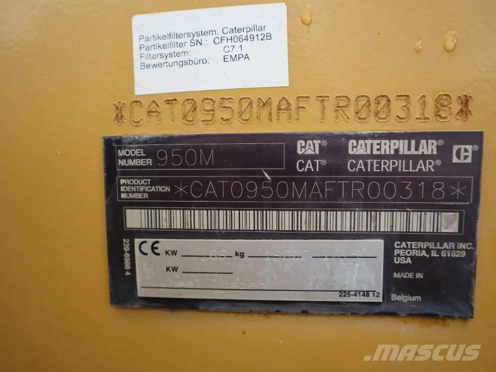 CAT 950M Naudoti ratiniai krautuvai