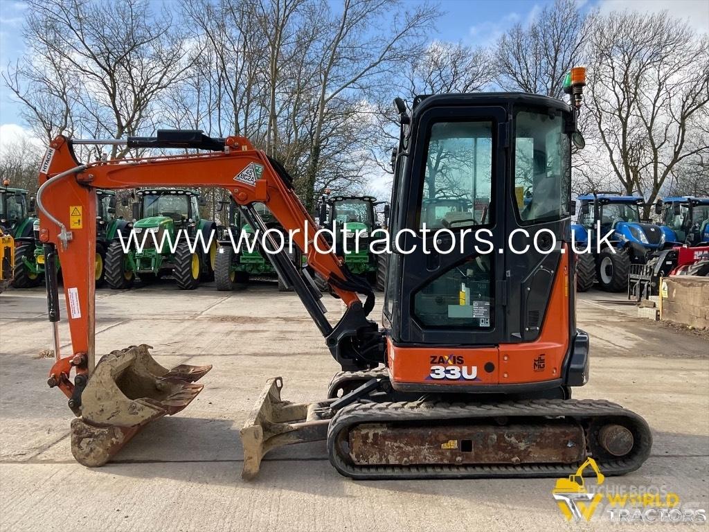 Hitachi ZX 33 U Mini ekskavatoriai < 7 t