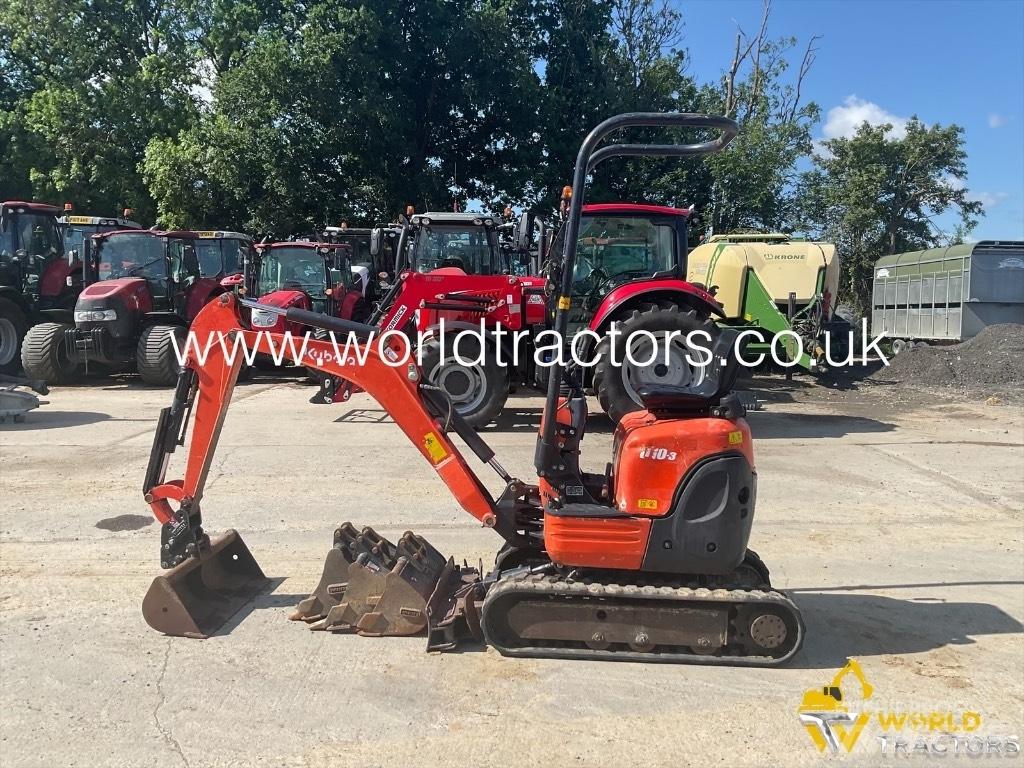 Kubota U 10-3 Mini ekskavatoriai < 7 t