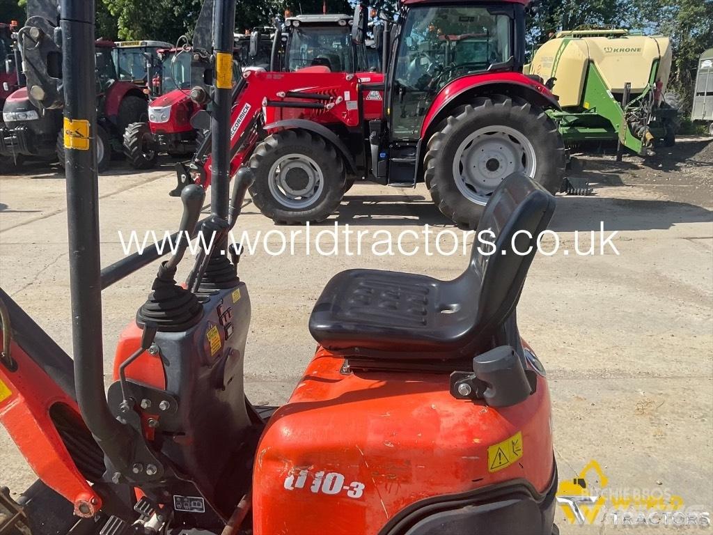 Kubota U 10-3 Mini ekskavatoriai < 7 t