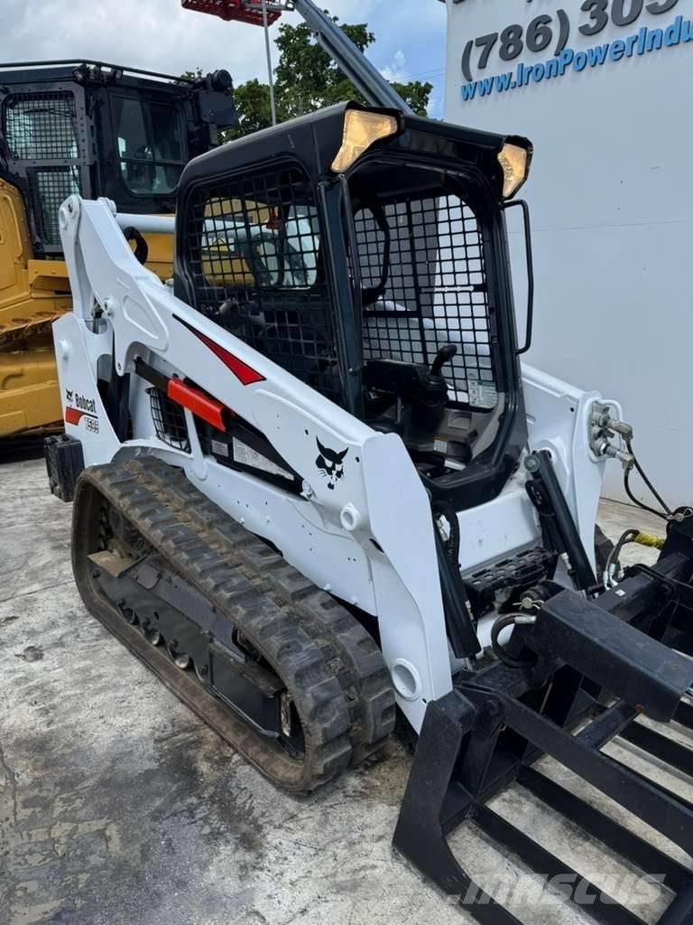 Bobcat T595 Krautuvai su šoniniu pasukimu