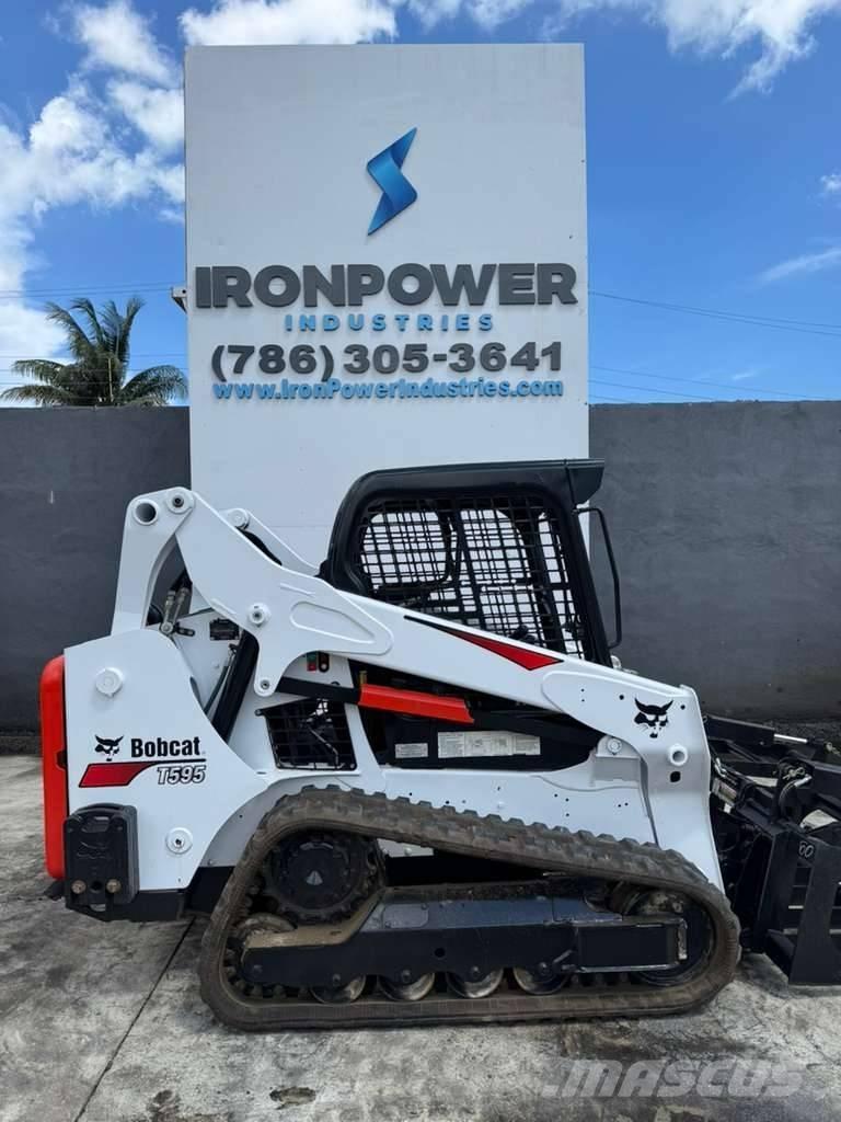 Bobcat T595 Krautuvai su šoniniu pasukimu