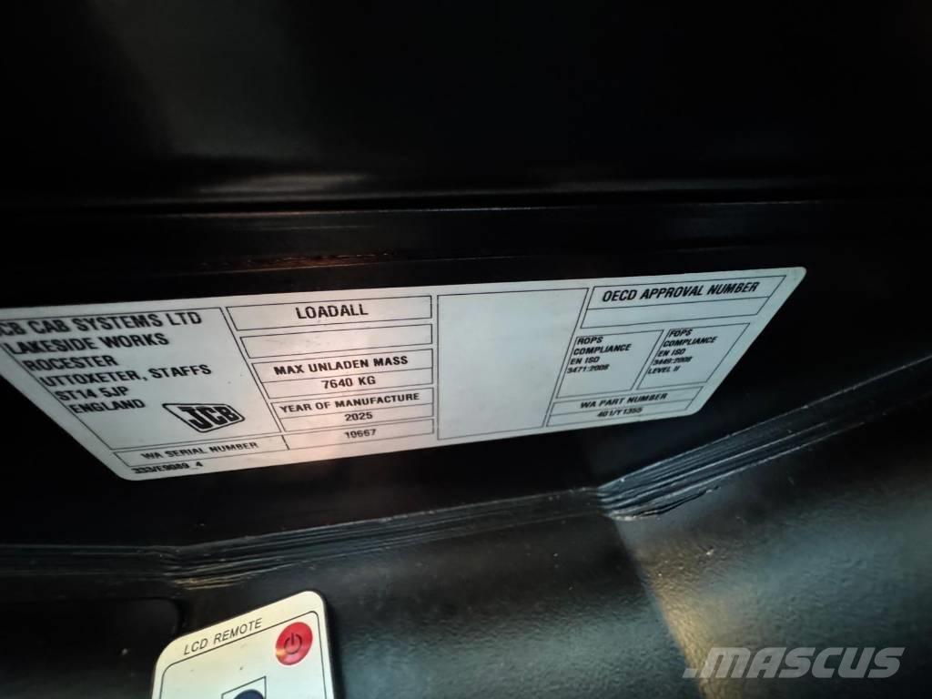 JCB 525-60 2025 Teleskopiniai krautuvai