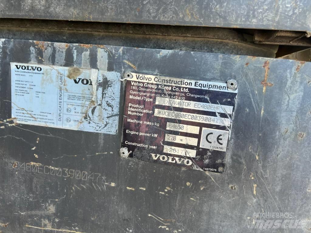 Volvo EC480EHR Griovimo ekskavatoriai