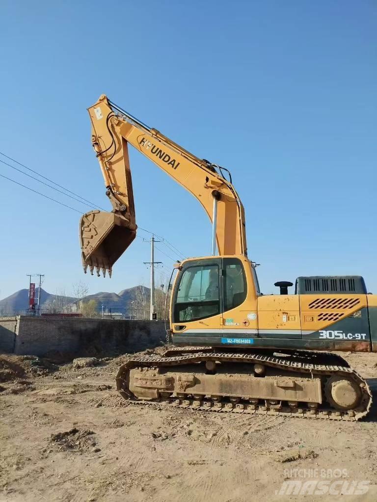 Hyundai R305lc-9t Vikšriniai ekskavatoriai
