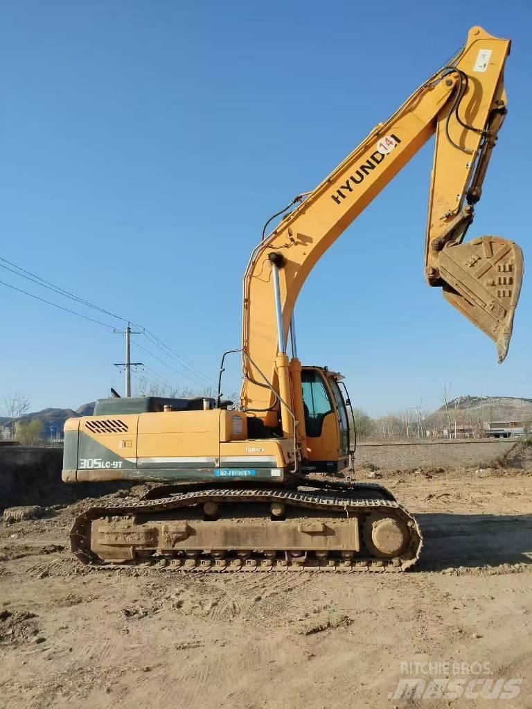 Hyundai R305lc-9t Vikšriniai ekskavatoriai