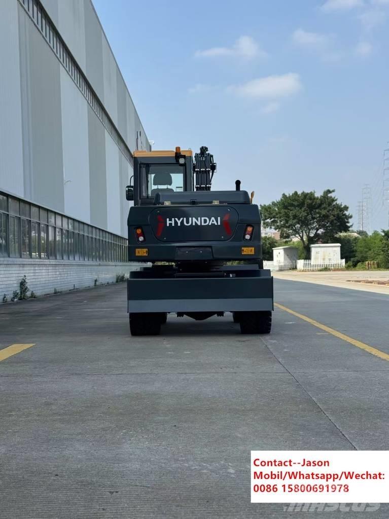 Hyundai HW80 Ratiniai ekskavatoriai