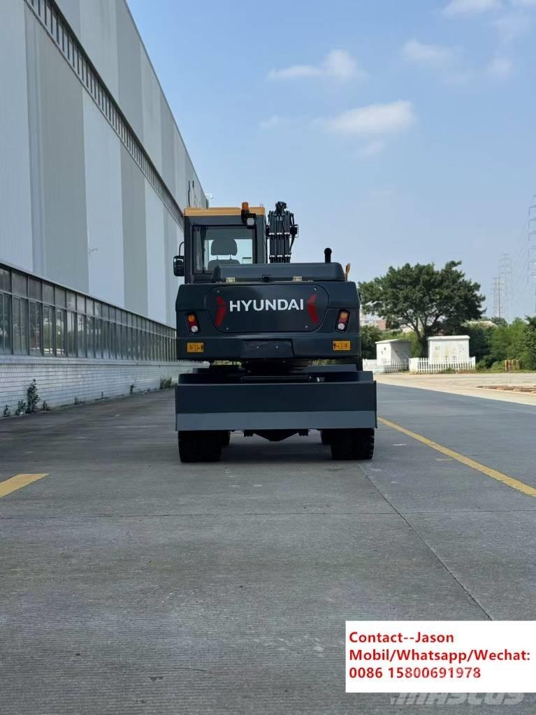 Hyundai HW80 Ratiniai ekskavatoriai