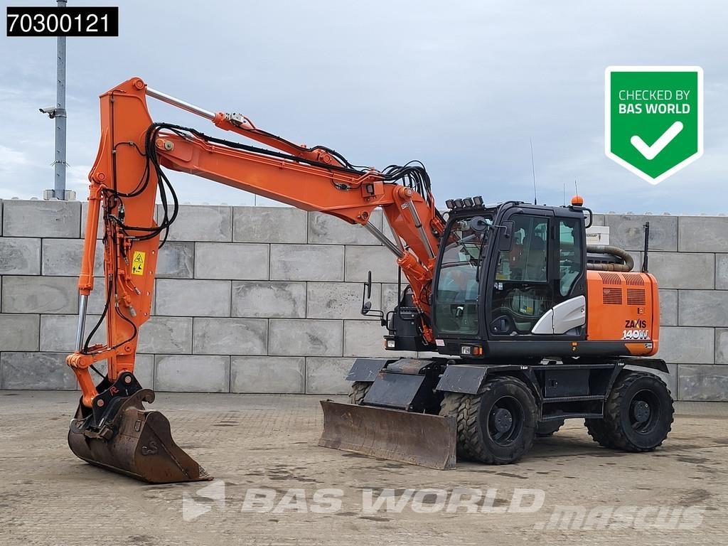 Hitachi ZX140W -6 Ratiniai ekskavatoriai
