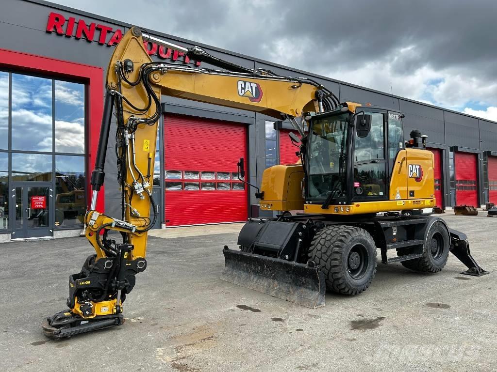 CAT M317F / Myyty, Sold Ratiniai ekskavatoriai