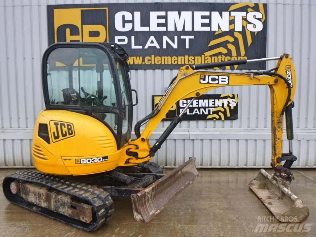 JCB 8030 ZTS Mini ekskavatoriai < 7 t