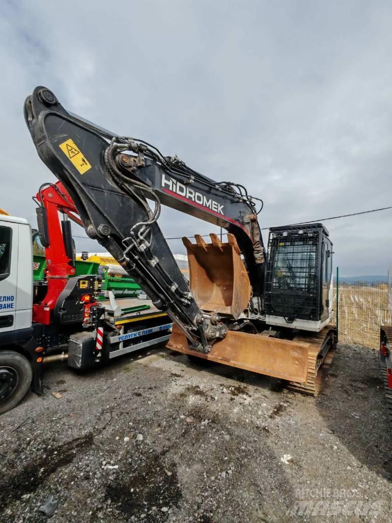Hidromek HMK145L - 4SR Vikšriniai ekskavatoriai