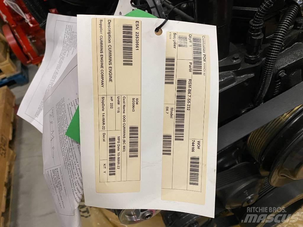 Cummins QSB6.7 Žemės ūkis - Kita