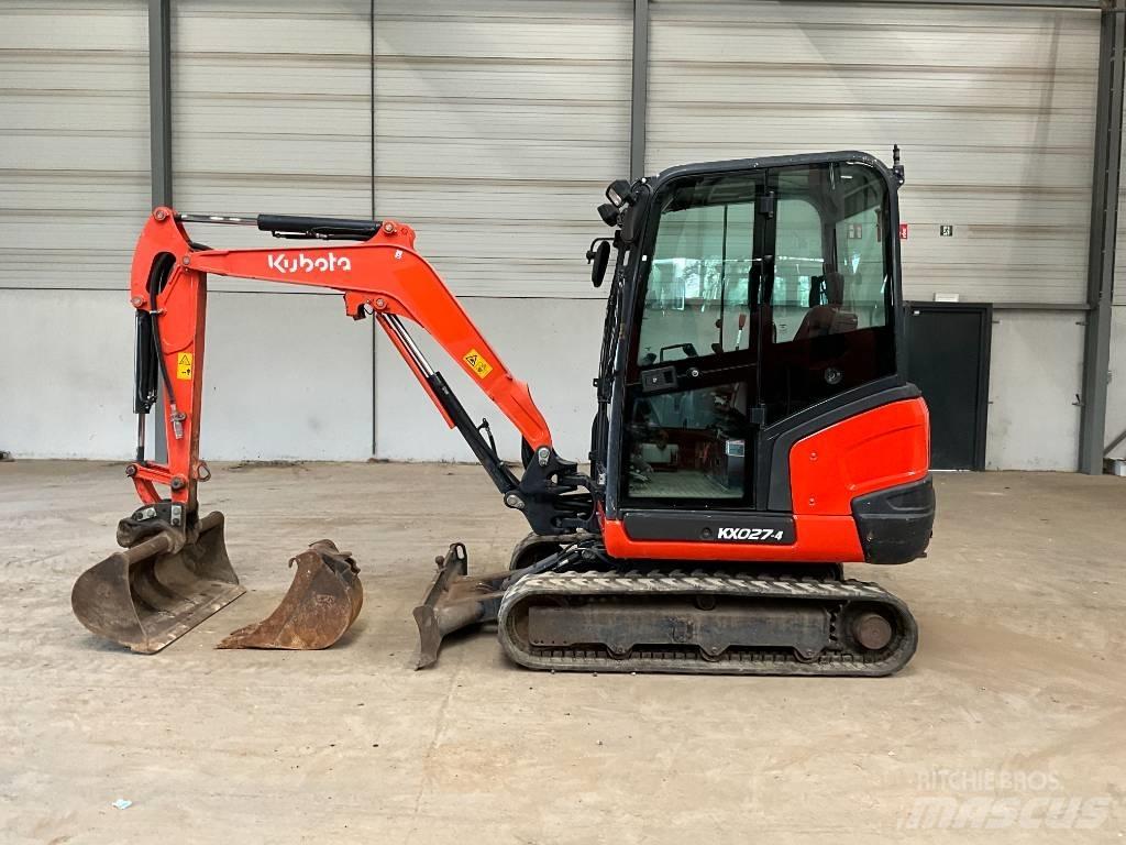 Kubota KX 027-4 Mini ekskavatoriai < 7 t