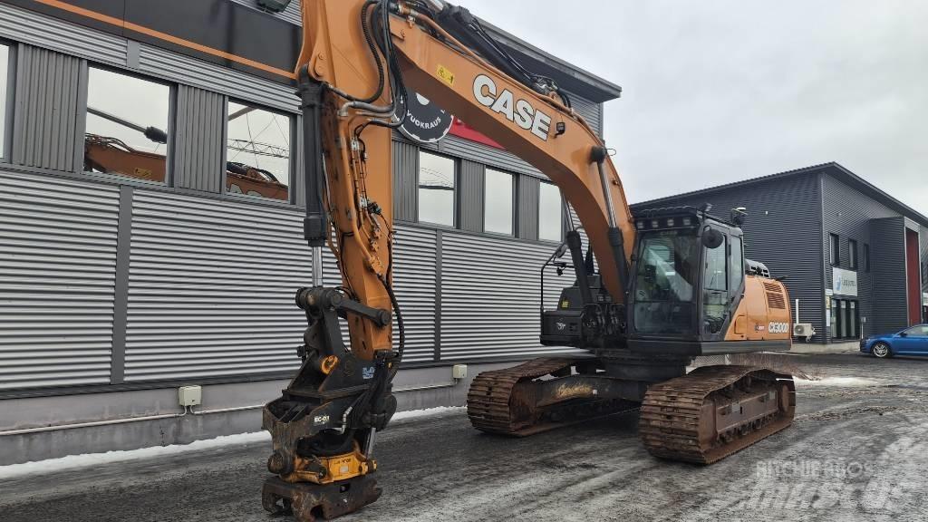 CASE CX300D Vikšriniai ekskavatoriai