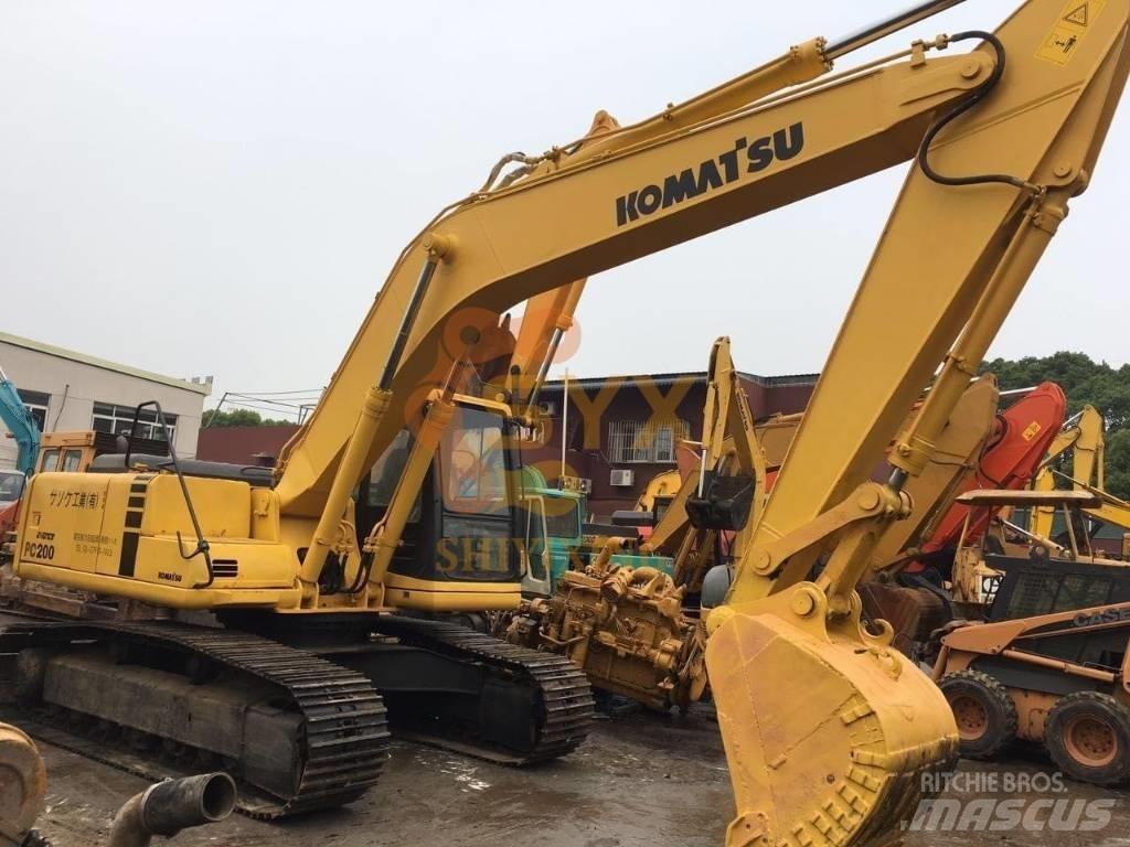 Komatsu PC 200 Vikšriniai ekskavatoriai