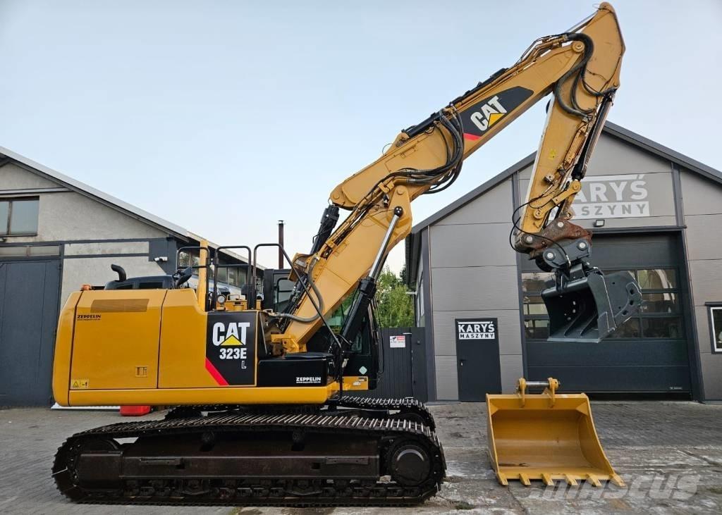 CAT 323 EL Vikšriniai ekskavatoriai