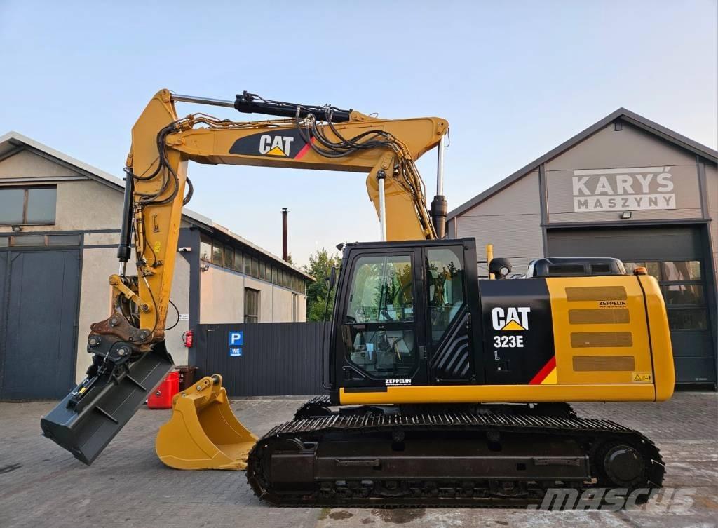 CAT 323 EL Vikšriniai ekskavatoriai
