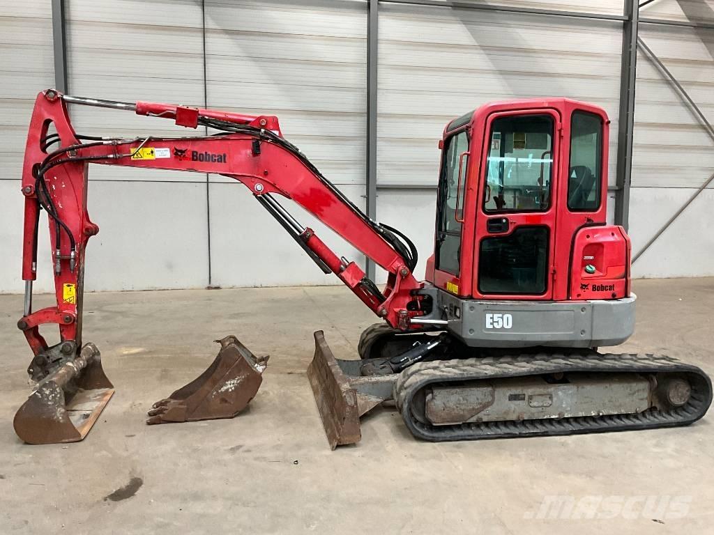 Bobcat E 50 EM Mini ekskavatoriai < 7 t