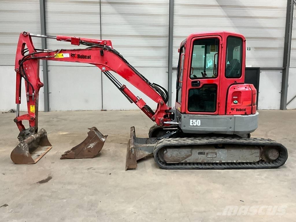 Bobcat E 50 EM Mini ekskavatoriai < 7 t