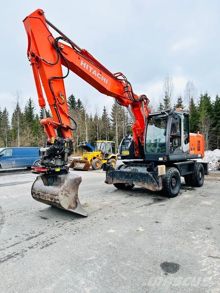 Hitachi Zaxis 170 W Ratiniai ekskavatoriai