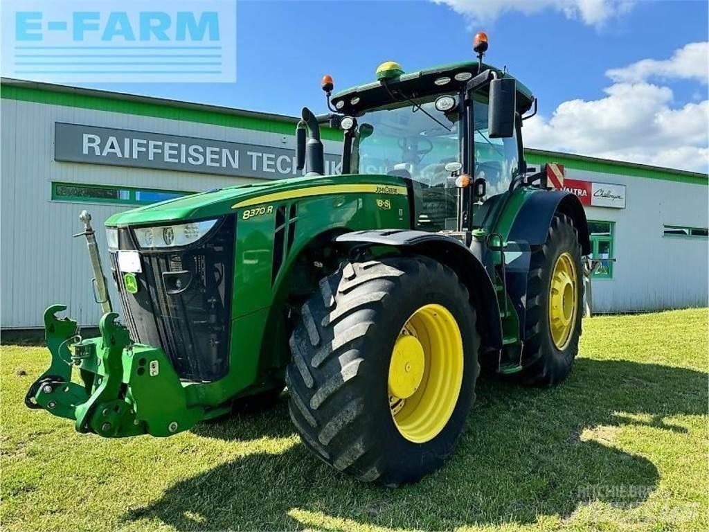 John Deere 8370 r Traktoriai
