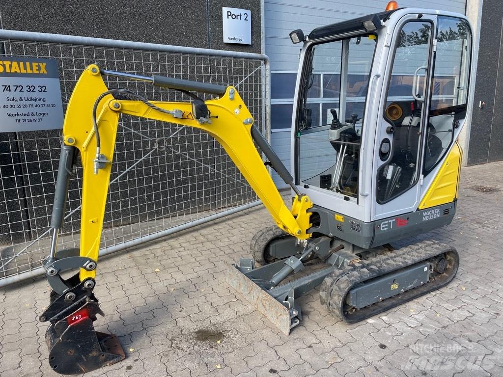 Wacker Neuson ET16 Mini ekskavatoriai < 7 t