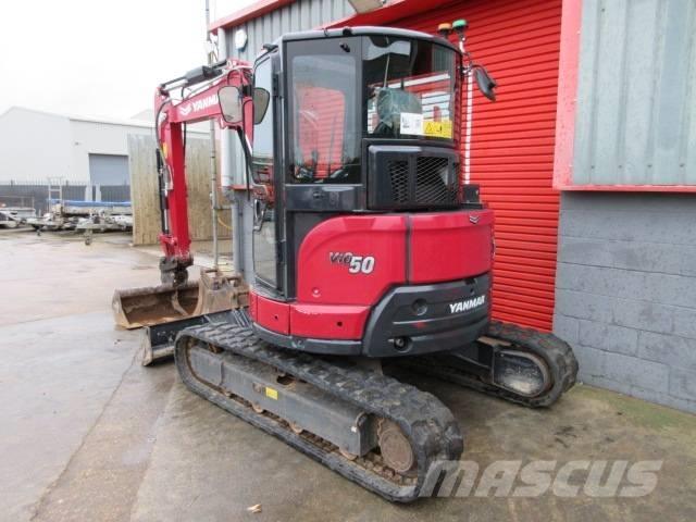Yanmar Vio 50 Mini ekskavatoriai < 7 t
