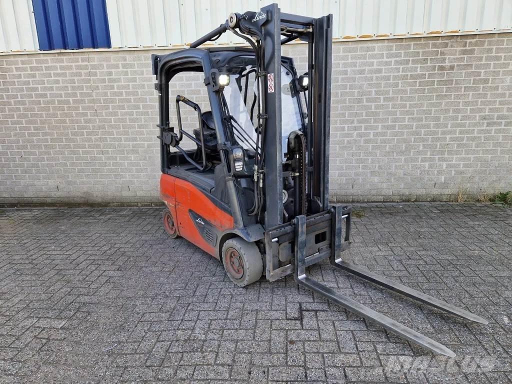 Linde E16P-02 Elektriniai šakiniai krautuvai