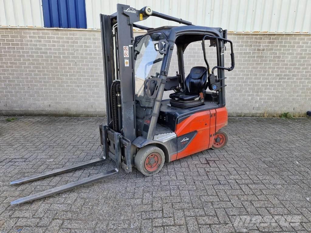 Linde E16P-02 Elektriniai šakiniai krautuvai