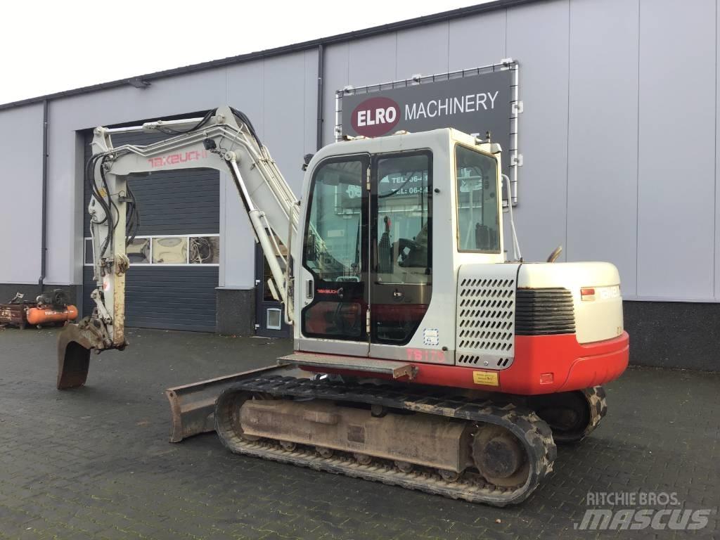 Takeuchi TB 175 Vidutinės galios ekskavatoriai 7-12 t