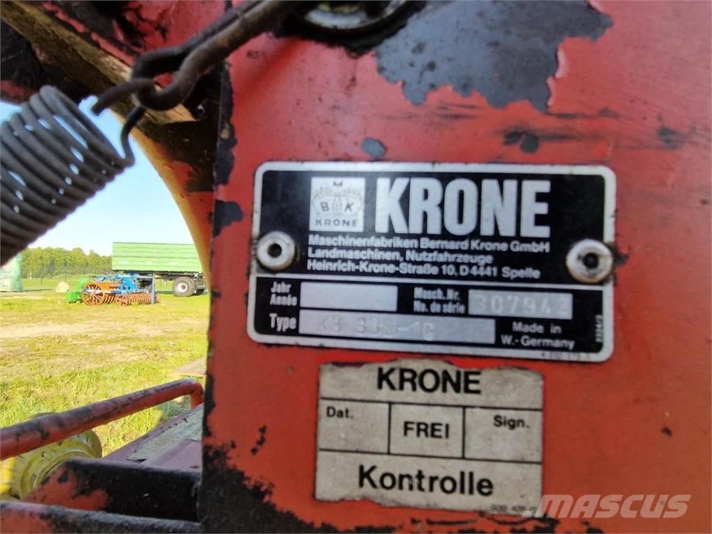 Krone KS 3.30/10 Pradalges formuojantys padargai