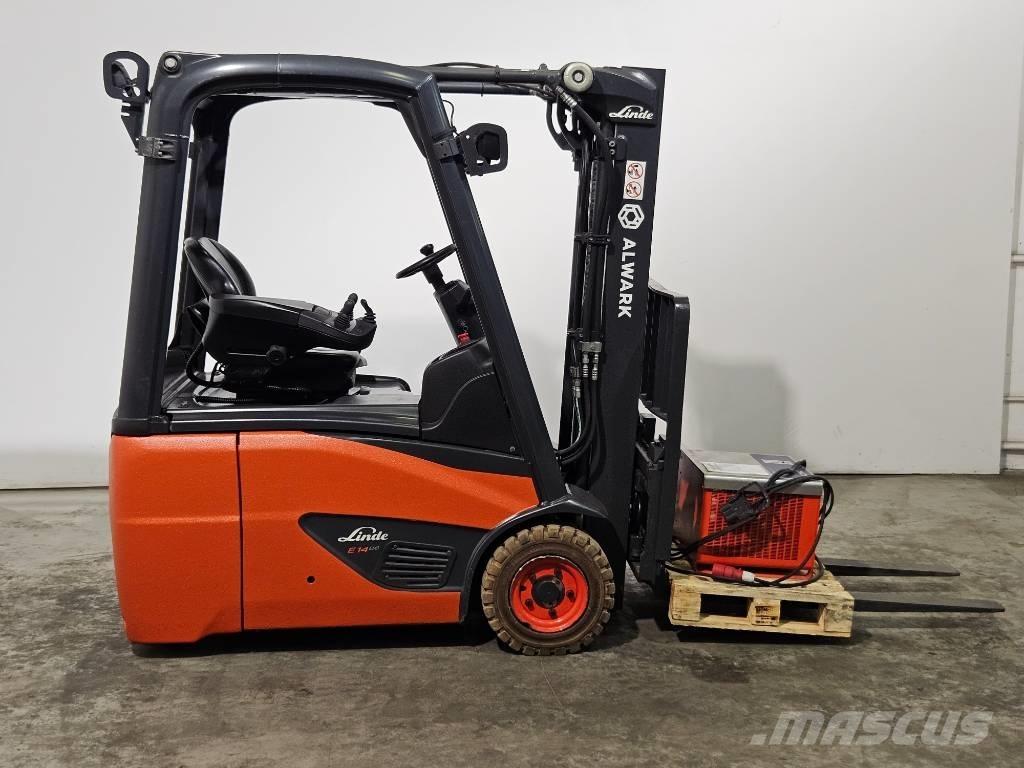 Linde E14 Elektriniai šakiniai krautuvai