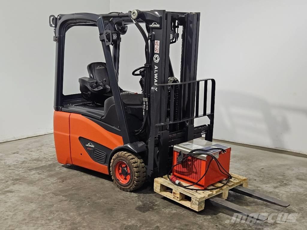Linde E14 Elektriniai šakiniai krautuvai