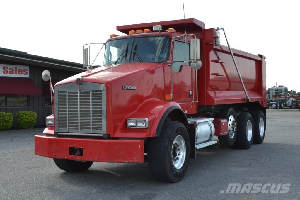 Kenworth T 800 Savivarčių priekabų vilkikai