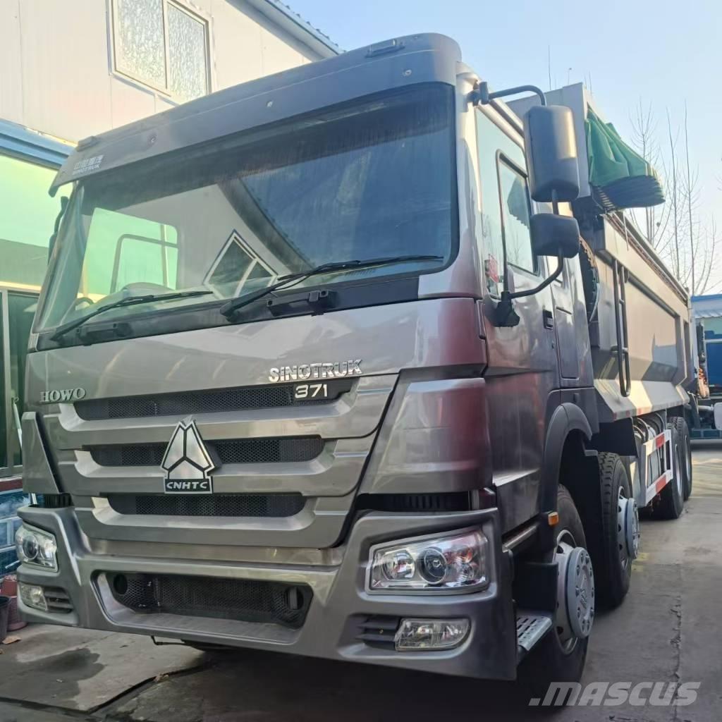 Howo 371 8x4 Savivarčių priekabų vilkikai