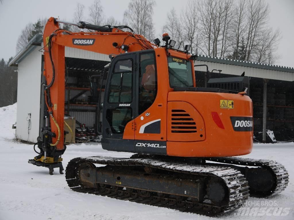Doosan DX 140 LCR-5 Vikšriniai ekskavatoriai