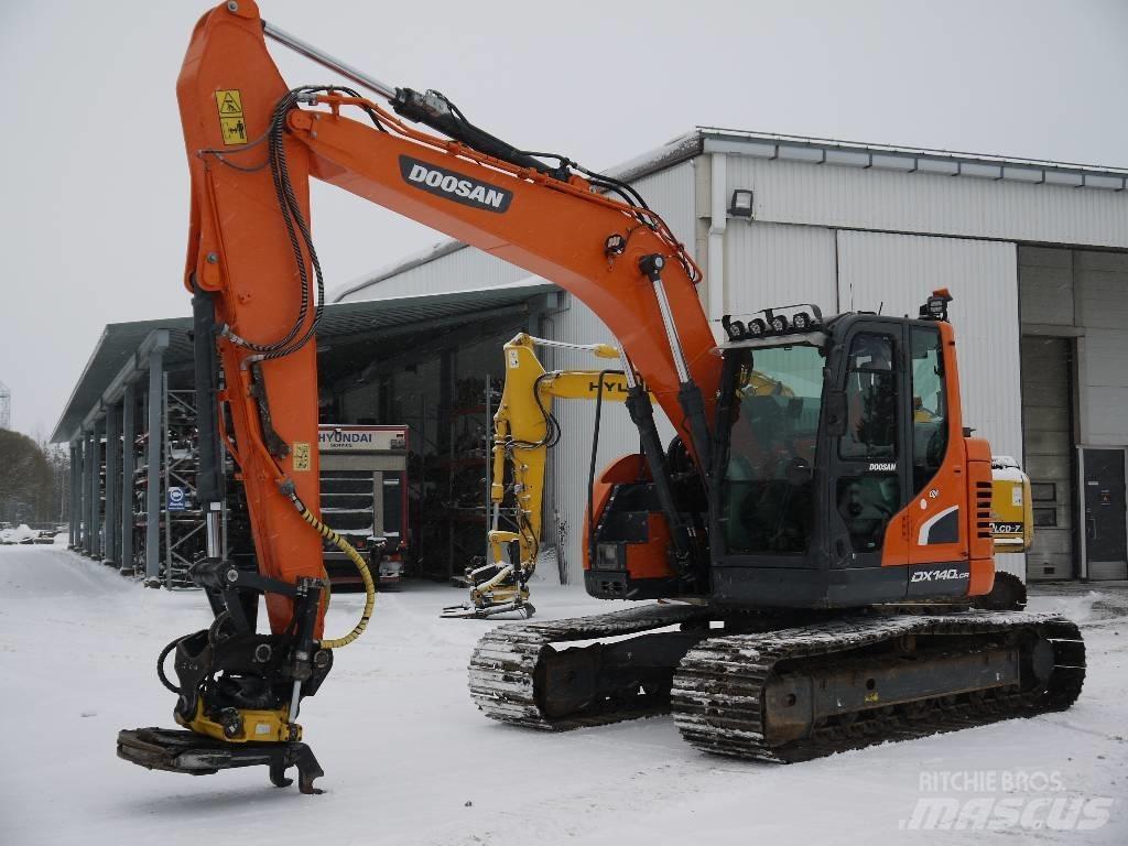 Doosan DX 140 LCR-5 Vikšriniai ekskavatoriai