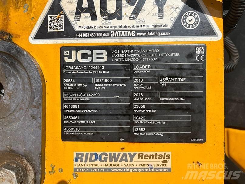 JCB 457 Naudoti ratiniai krautuvai