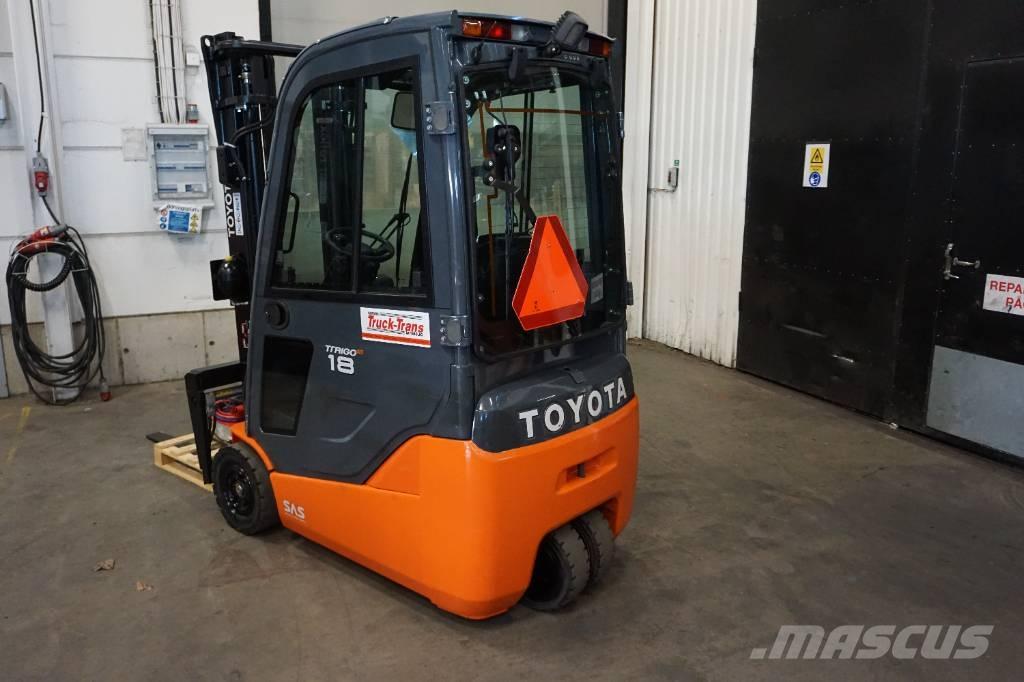 Toyota 8FBEK18T Elektriniai šakiniai krautuvai