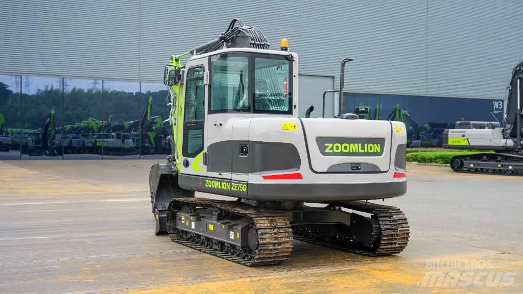 Zoomlion ZE75G Vidutinės galios ekskavatoriai 7-12 t