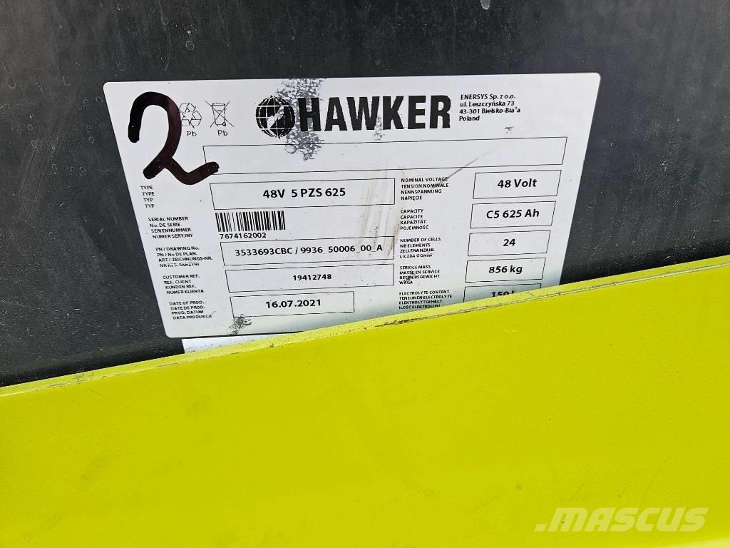 Clark GTX 18 Elektriniai šakiniai krautuvai