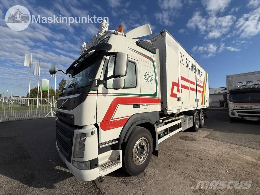 Volvo FM 460 Konteinerių nuožulnaus pakėlimo ant platformos krautuvai