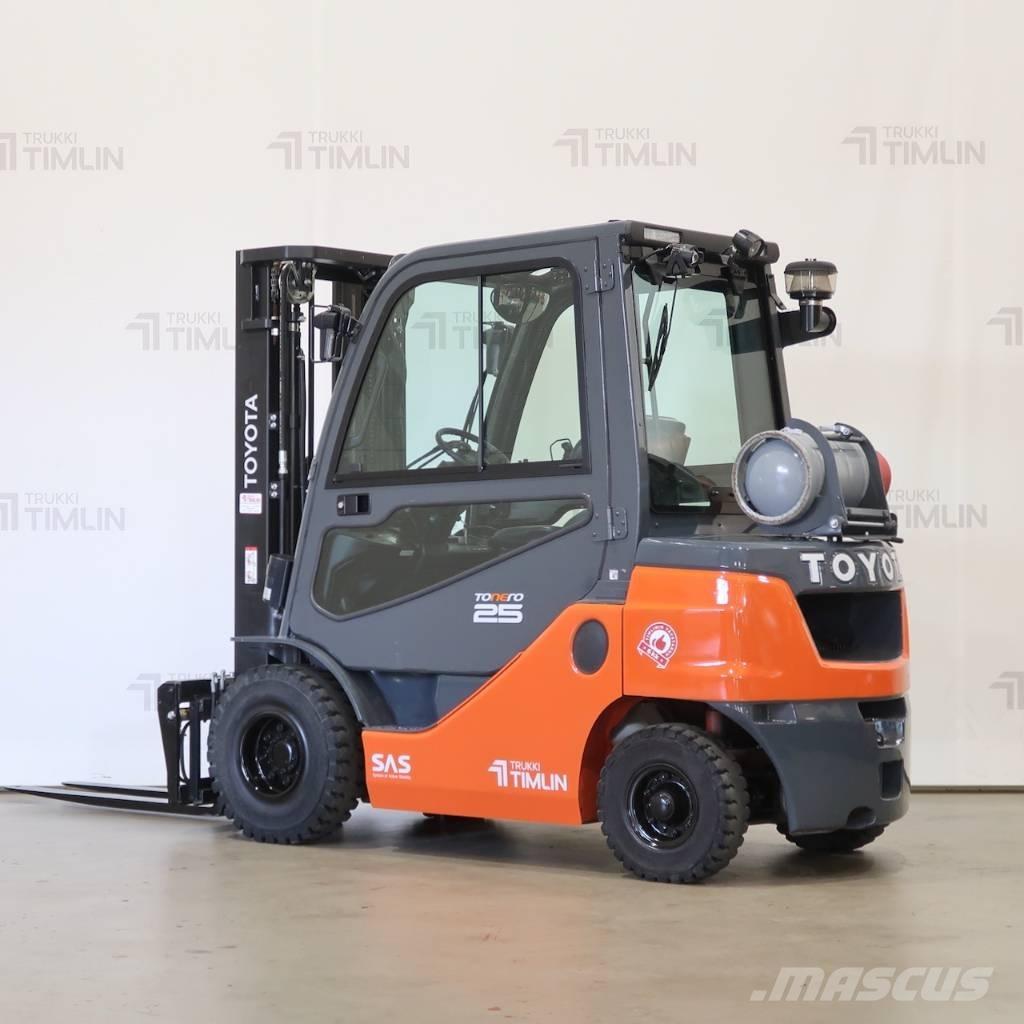 Toyota 02-8FGF25 LPG (dujiniai) krautuvai