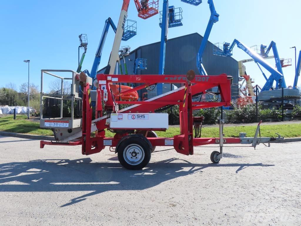 Niftylift 120 T Ant priekabų montuojamos kėlimo platformos