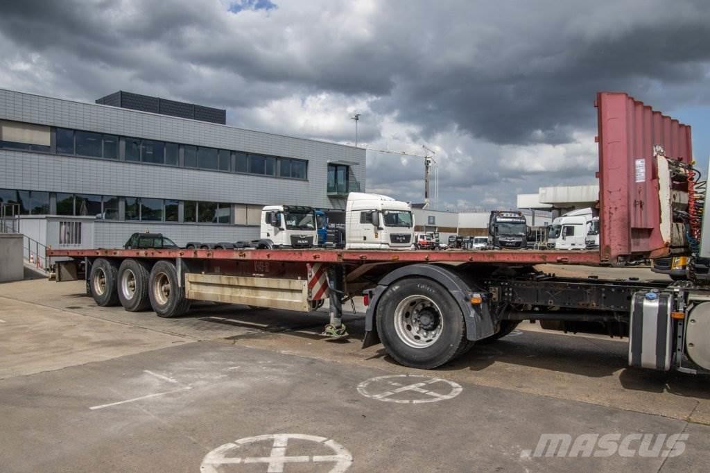 Krone SD 27 EL Bortinių sunkvežimių priekabos su nuleidžiamais bortais