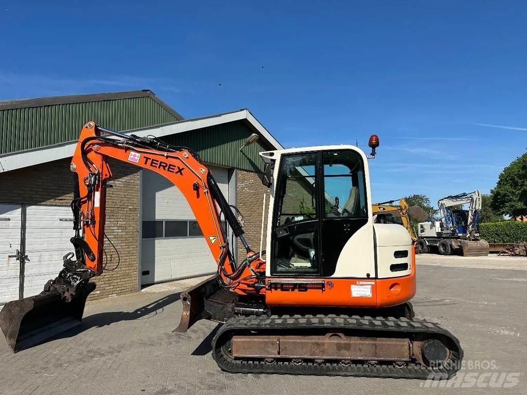 Terex TC75 Vidutinės galios ekskavatoriai 7-12 t