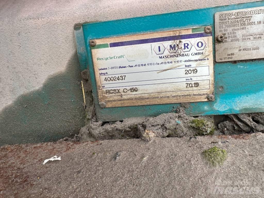 TRS B.V 150A Rūšiavimo technika