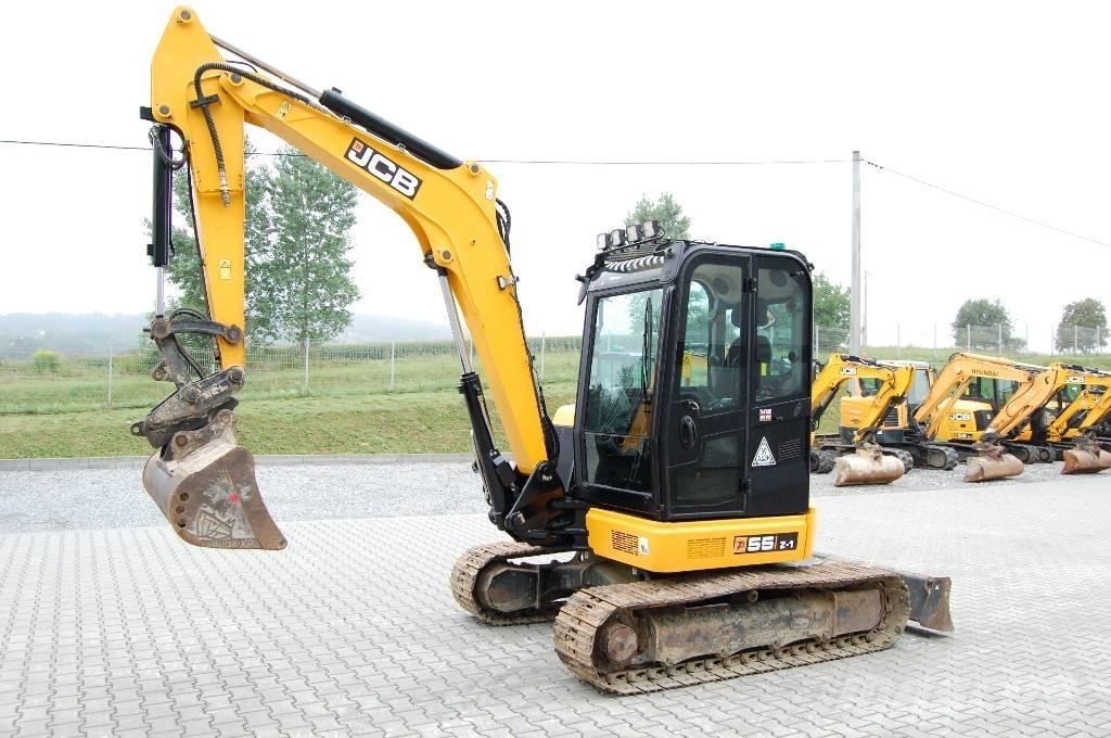 JCB 55Z-1 Aircon Mini ekskavatoriai < 7 t